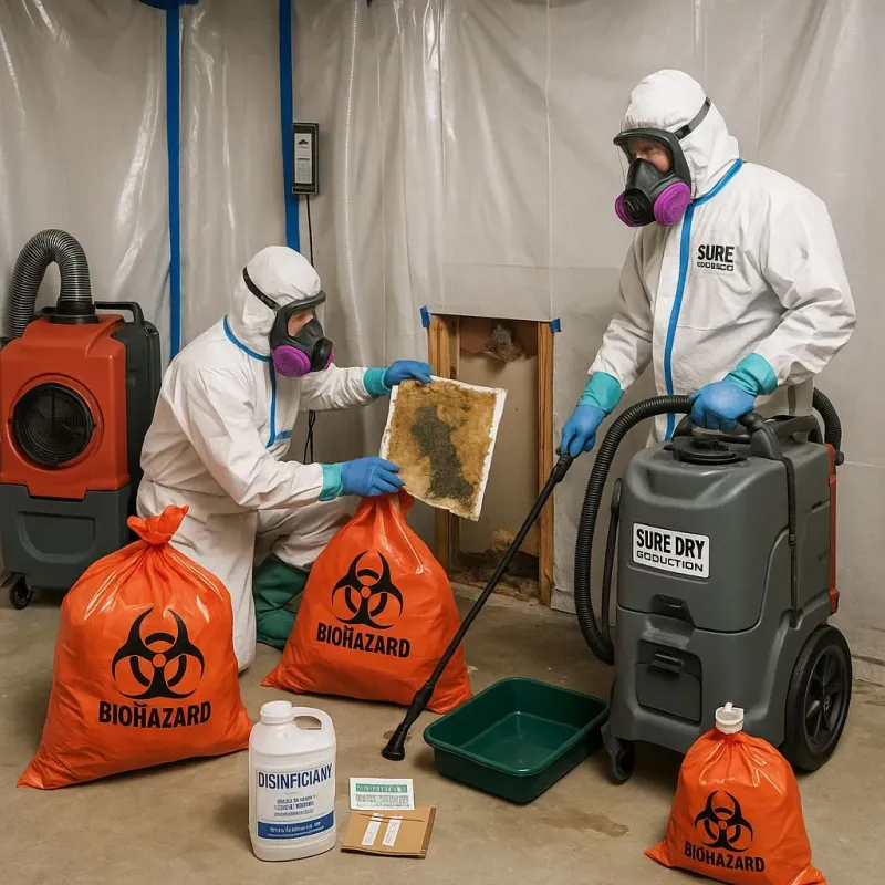 Contaminated Water Handling Protocols process in Alpine, NJ