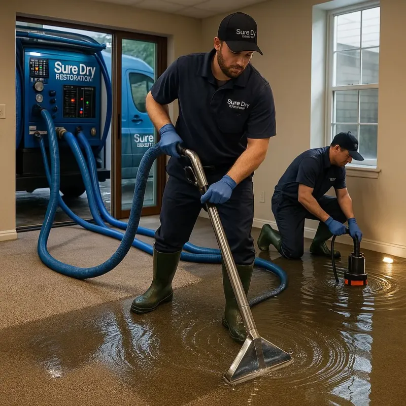 Water Extraction and Removal process in Alpine, NJ